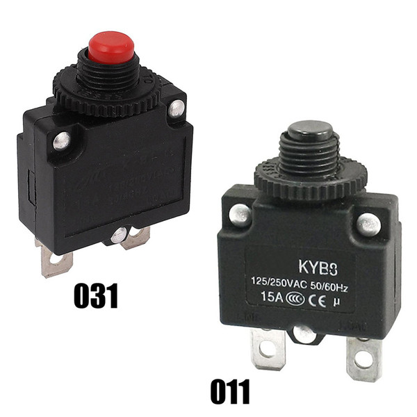 Auto Reset Current Overload Thermal Protector Switch