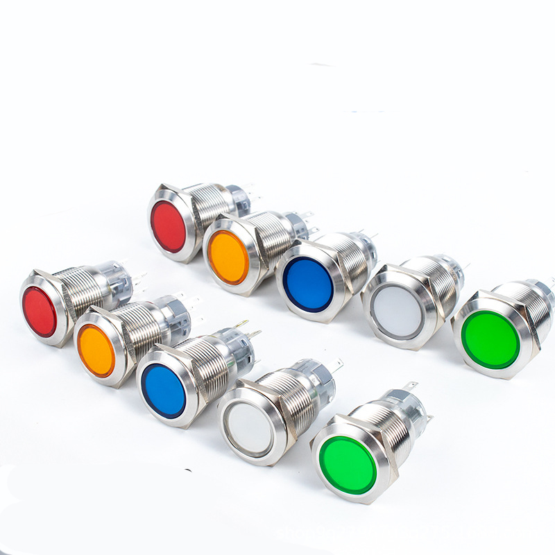 Plane spherical surface with wire screw feet and welding feet two-color and three-color signal lights