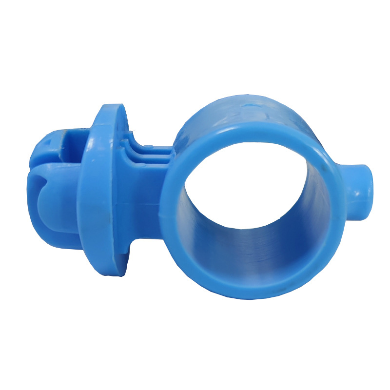 PP UV motstand dyregård elektrisk gjerde blå farge ledning blå ring tre stolpe isolator