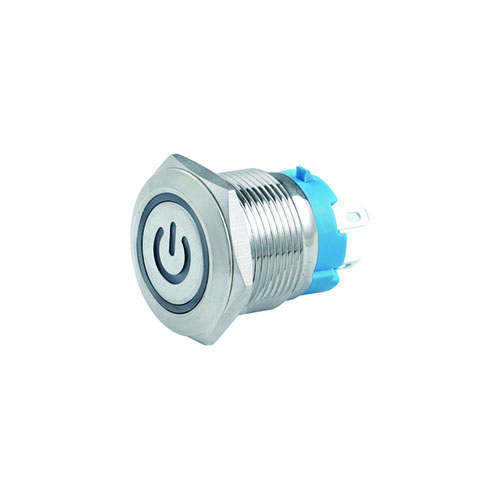19mm metal push button switch