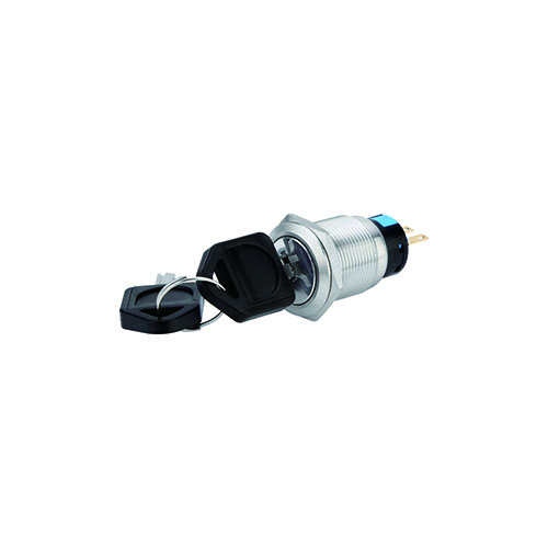 19 mm momentary keyed push button switch