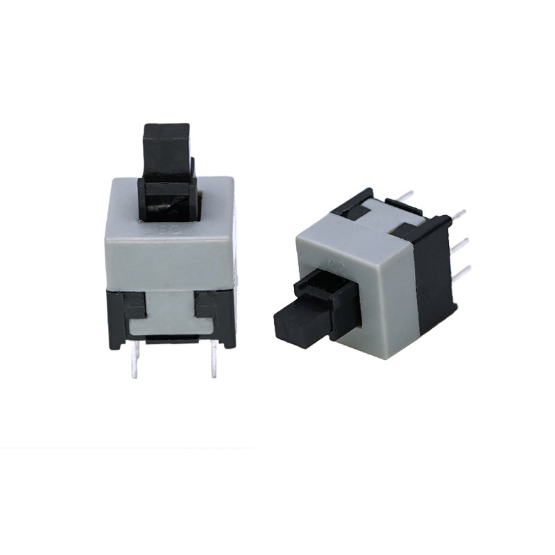 Self Locking Switch Supplier electrical self locking switch smt smd latching electronic push lock button switch